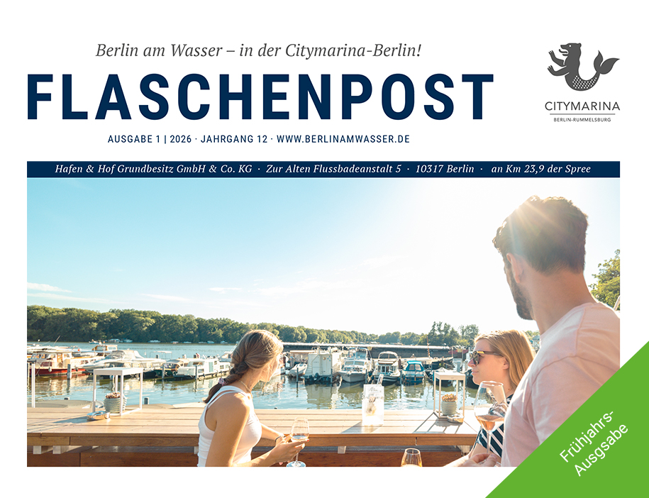 Flaschenpost 1/2026 Citymarina Berlin